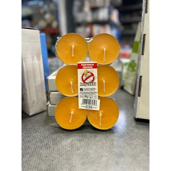 Svíčka Svíčka ohřívač (tealight) parafinová MAXI AntyTABAK RAF-POL 6 ks