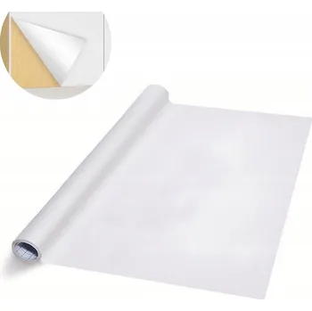 Tapeta SAMOLEPICÍ OCHRANNÁ FÓLIE NA NÁBYTEK BÍLÁ NA KUCHYŇSKÉ STĚNY 5m