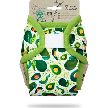 Plenkové kalhoty Avokádo - novorozenecké svrchní kalhotky
