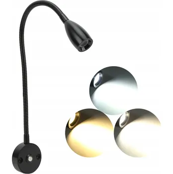 Lampička LAMPIČKA NA ČTENÍ 12V DO OBYTNÉHO VOZU/LODĚ NOČNÍ LAMPA CAMPE