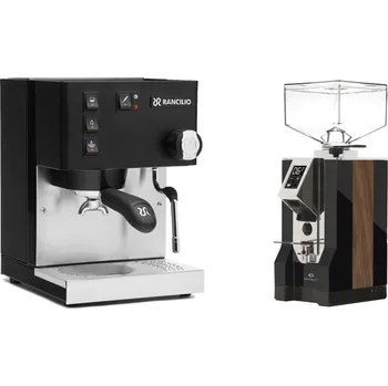 Kávovar Rancilio Silvia BC, black + Eureka Mignon Specialita, WD black,…