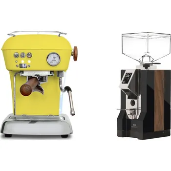 Kávovar Ascaso Dream PID, Sun Yellow + Eureka Mignon Specialita, WD…