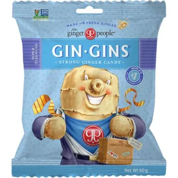Cukrovinka GIN GINS SUPER SILNÉ zázvorové bonbony - Ginger People 60g