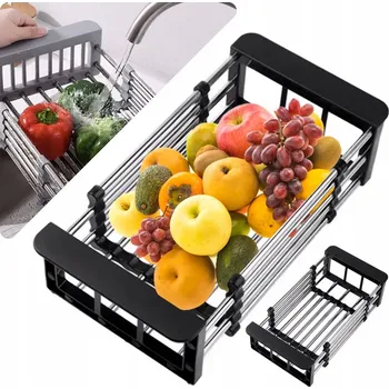 Odkapávač na nádobí Odkapávač Na Nádobí Univerzální odkapávač Rozkládací košík na Dřez na zeleninu