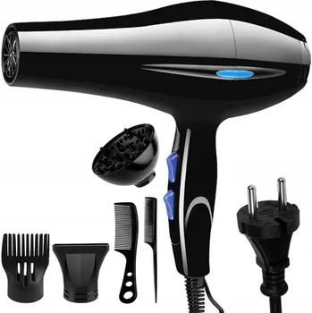 Péče o vlasy Fén na vlasy s ionizací 800W + DIFUZÉR + Koncentrátor