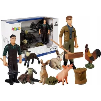 Figurka Sada Figurek Farma Domácí Zvířata Farmář