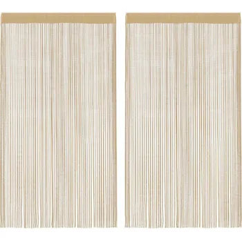 Stínicí technika Provázkové záclony 2 ks Vícebarevné 140x250 cm