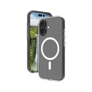 Pouzdro na mobilní telefon dbramante1928 Iceland Ultra - Zadní kryt pro mobilní telefon - kompatibilita s MagSafe - D3O, 100% recyklovaný plast - průsvitná - pro Apple iPhone 17