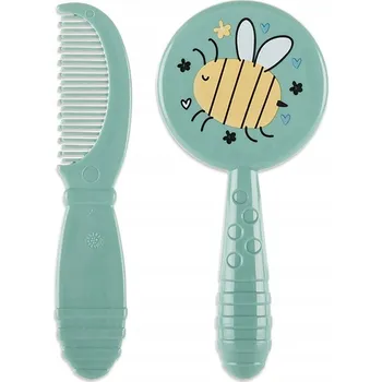 hřeben Kartáč a Hřeben na Vlasy pro Děti a Kojence s Měkkými Štětinami Lorelli