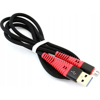 Datový kabel Kabel Hertz USB - microUSB typ B, 1 m, černý