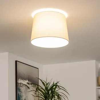 Brilagi - LED Přisazený lustr CERIA 1xE27/40W/230V pr. 30 cm béžová