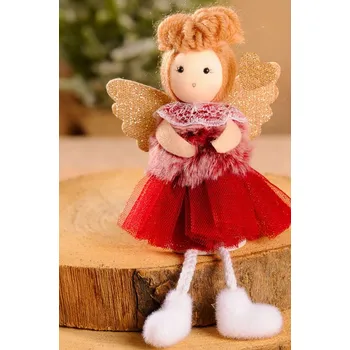 Vánoční dekorace Andílek X410 17 cm