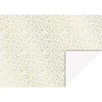 Výtvarný papír Karton 50x70 cm, 220 g/m2 - zlaté vločky