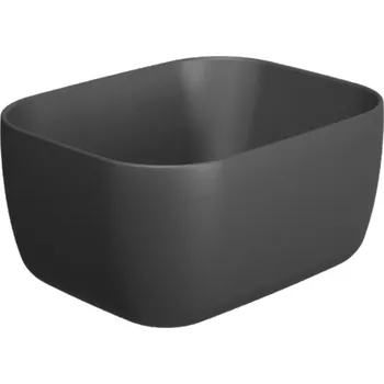 Umyvadlo Galassia Lola umyvadlo na desku nero matt 50x40x25 7500NEMT