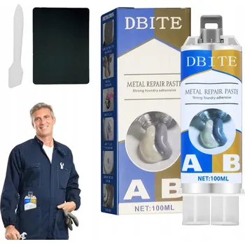 Průmyslové lepidlo SVAŘOVACÍ EPOXID PRO STUDENÉ SVAŘOVÁNÍ KOVOVÝCH VÝPLNÍ A OPRAVY - TEKUTÝ KOV 100ml