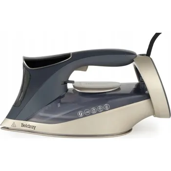 Žehlička BELDRAY ŽEHLIČKA NAPAROVACÍ ŽEHLIČKA 3200W S LED DISPLEJEM 5 REŽIMŮ KERAMICKÁ ŽEHLICÍ PLOCHA