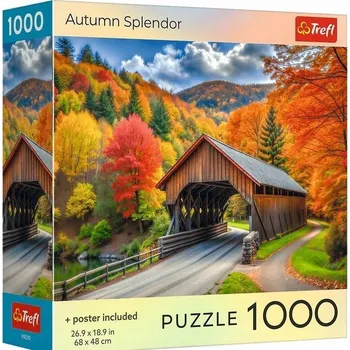Trefl Puzzle 1000 Puzzle , kolekce USA, 1000 dílků: Podzimní nádhera