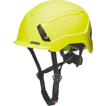 Pracovní přilba Uvex 9736130 - Přilba pracovní ochranná pronamic alpine E, bez ventilace - hi-viz žlutá, EN 397, EN 12492, EN 50365