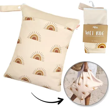 Úložný box eCarla Voděodolná taška na plavky a mokré oblečení 30x40cm - RAINBOW