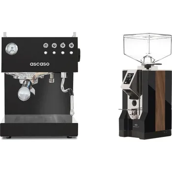Kávovar Ascaso Steel DUO, Black + Eureka Mignon Specialita, WD black,…