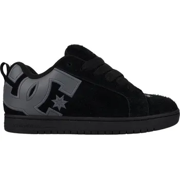 Pánská tenisová obuv Dc shoes pánské boty Court Graffik SE Black / Black / Grey | Černá | Velikost 13 US