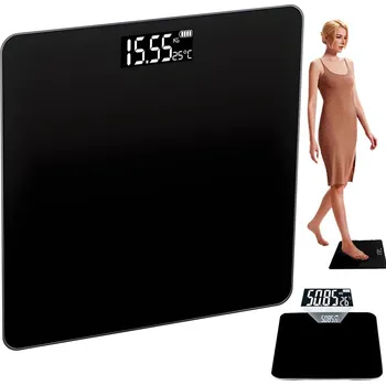 Osobní váha ELEKTRONICKÁ OSOBNÍ VÁHA S VELKÝM A ČITELNÝM LCD displej DO 180 KG