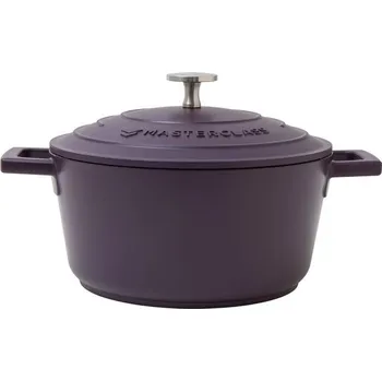 Hrnec MasterClass Hrnec z litého hliníku, fialová, 20 cm