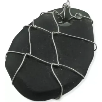 Náhrdelník Přívěsek drátovaný střep