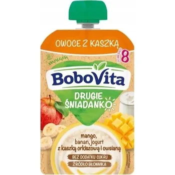 Dětská výživa BoboVita Ovoce s kaší mango banán jogurt od 8. měsíce 100g