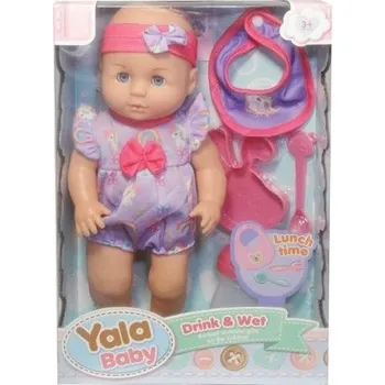 Panenka PANENKA ČŮRACÍ PANENKA S BRYNDÁČKEM A TALÍŘKEM PRO HOLČIČKU 85535