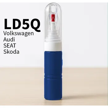 Výtvarná barva Lak LD5Q - VOLKSWAGEN AUDI opravná sada s lakem + jehla - 20 ml