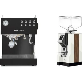 Kávovar Ascaso Steel DUO, Black + Eureka Mignon Specialita, WD white,…