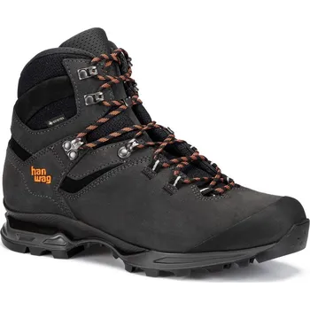 Pánská treková obuv Turistická obuv pánská HANWAG Tatra Light GTX Asphalt/Orange - 46,5