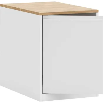 Stolní podstavec na učebnice, notebooky a kancelářské potřeby - Bílá , Vlevo (podstavec)