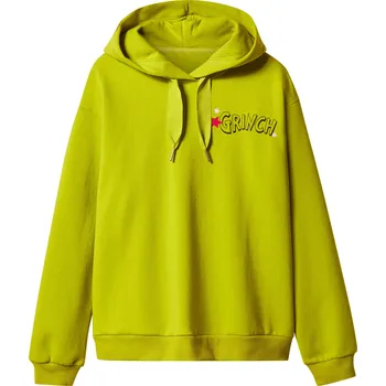 Dámská mikina Dámská mikina Grinch (limetková, XS(32/34))