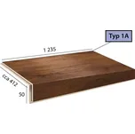 Vinylový schod Vinylové schody Brased Ecoline Step 1A - 9505 Ořech vlašský 137994569