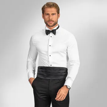 Pánská košile Pánská smokingová košile BANDI, model REGULAR AUREDUX Bianco