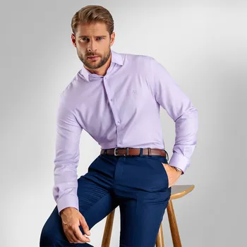 Pánská košile Pánská košile BANDI, model SLIM PORTIO Viola