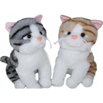 plyšák PLYŠÁK HRAČKA KOČKA SUN-DAY sedící 35 cm mix BAREV PLYŠOVÁ hračka