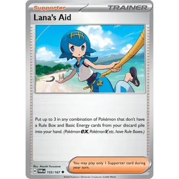 Karetní hra Lana´s Aid 155/167 - Twilight Masquerade Typ karty: Non-Holo