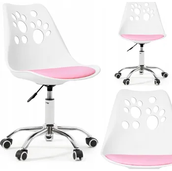 Dětská kancelářská židle Bauerkraft bílá