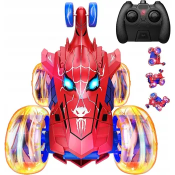 autíčko AUTO S OVLADAČEM Spiderman PAVOUK SPORTOVNÍ VŮZ GRAFFITI NA DÁLKOVÉ OVLÁDÁNÍ