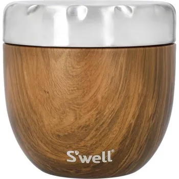 S'well Teakwood Izolační dóza, 636 ml