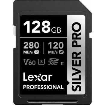 Paměťová karta Lexar Co., Ltd Lexar Silver Pro SD karta 128 GB