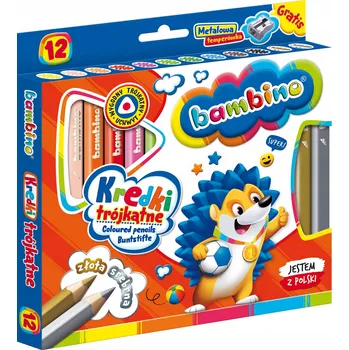 Pastelka Pastelky Bambino 12 ks trojhranné