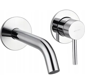 Vodovodní baterie Stojánková umyvadlová baterie Balneo stříbrná