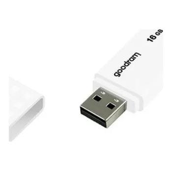 USB flash disk GOODRAM Flash Disk 16GB UME2, USB 2.0, bílá UME2-0160W0R11
