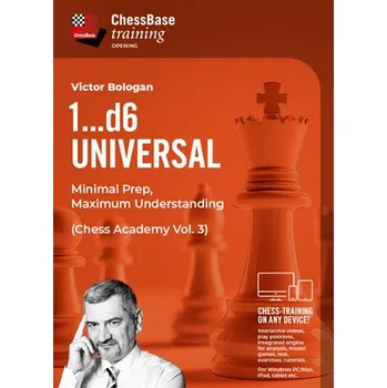 Šachy ChessBase 1...d6 universal - Minimal Prep, Maximum Understanding, Victor Bologan - verze ke stažení (anglicky)
