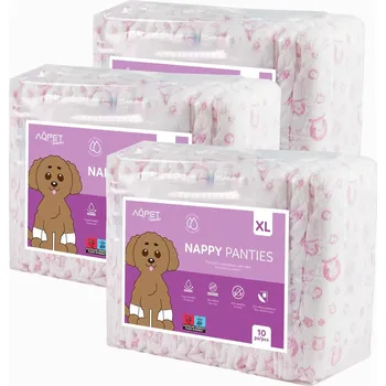 Vrták Aqpet HYGIENICKÉ PLENKY pro feny 600 x 340 mm, 30 kusů