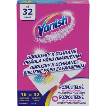 Prací prostředek VANISH Color Protect 16 ks (32 praní)